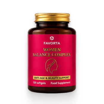 Добавка дієтична "WOMEN BALANCE COMPLEX" 500 мг, м'які желатинові капсули, 120 шт