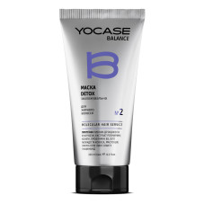 Маска Detox зволожувальна BALANCE для жирного волосся YOCASE, 250 мл
