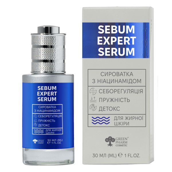 Сироватка з ніацинамідом Sebum Expert для жирної шкіри, 30 мл